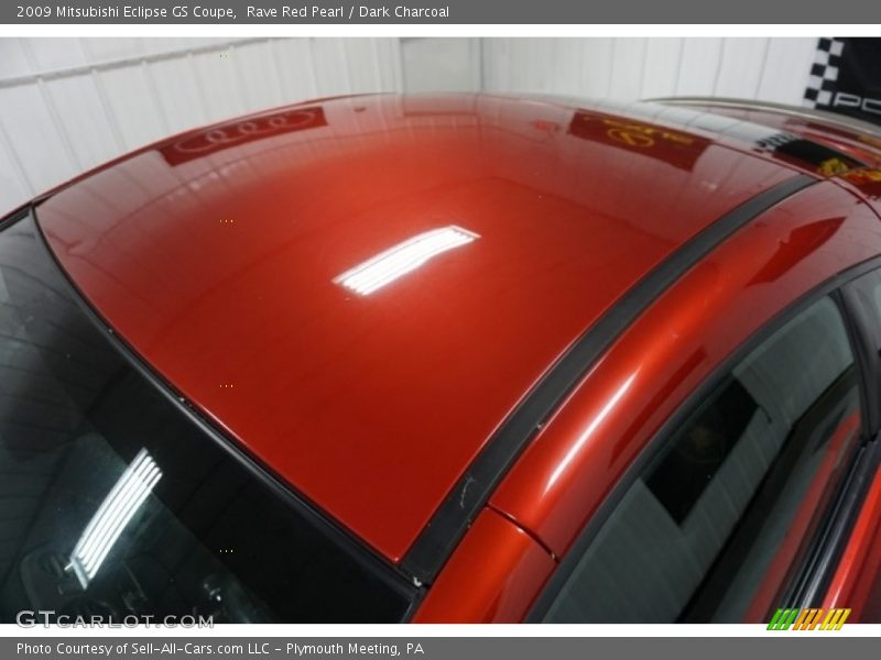 Rave Red Pearl / Dark Charcoal 2009 Mitsubishi Eclipse GS Coupe