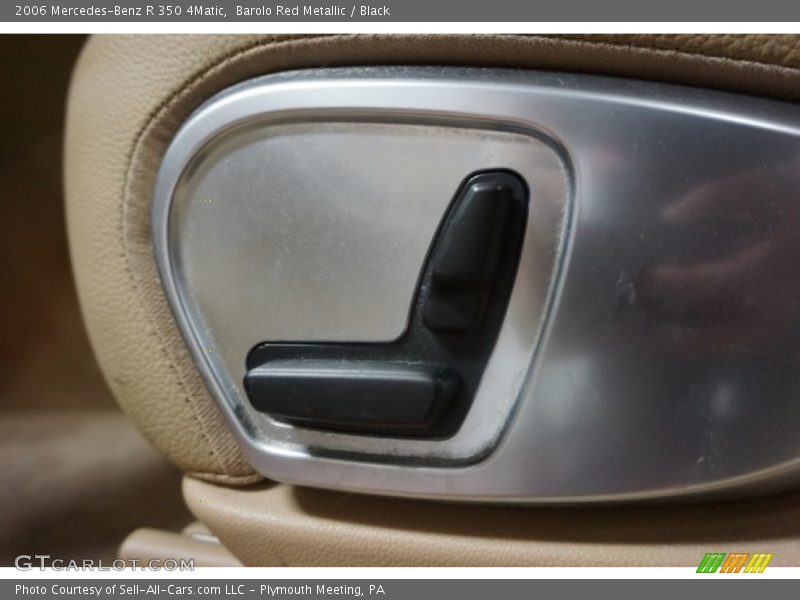 Barolo Red Metallic / Black 2006 Mercedes-Benz R 350 4Matic