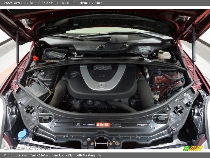 Barolo Red Metallic / Black 2006 Mercedes-Benz R 350 4Matic