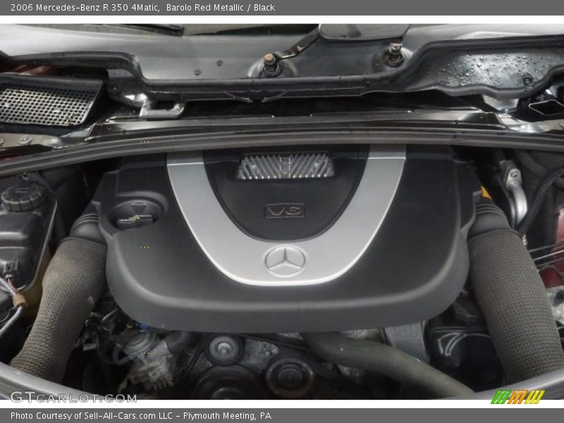 Barolo Red Metallic / Black 2006 Mercedes-Benz R 350 4Matic
