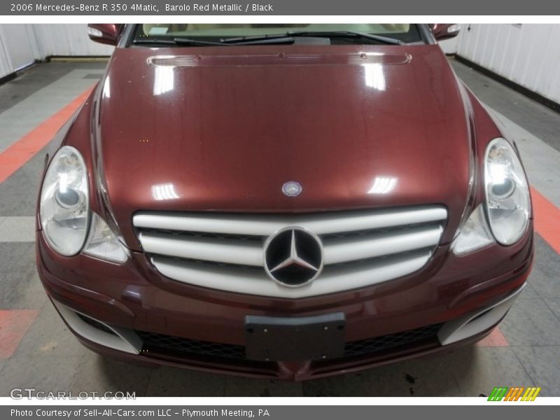 Barolo Red Metallic / Black 2006 Mercedes-Benz R 350 4Matic