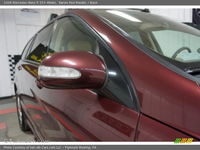 Barolo Red Metallic / Black 2006 Mercedes-Benz R 350 4Matic