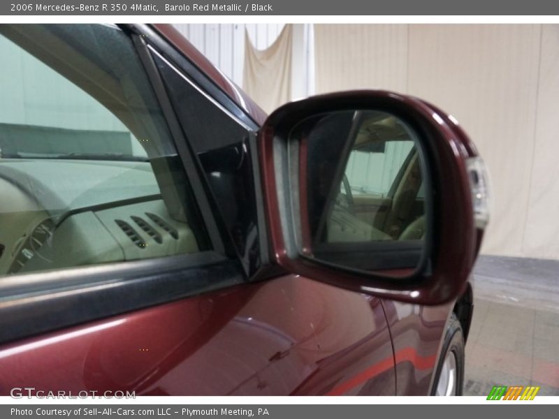 Barolo Red Metallic / Black 2006 Mercedes-Benz R 350 4Matic