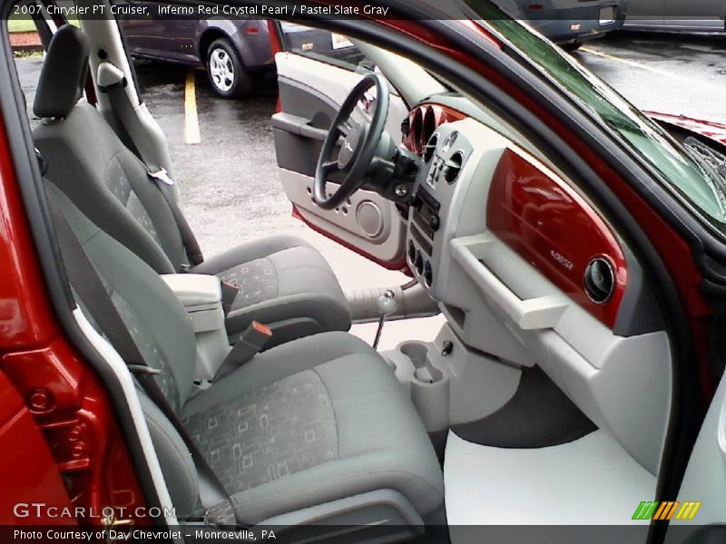 Inferno Red Crystal Pearl / Pastel Slate Gray 2007 Chrysler PT Cruiser