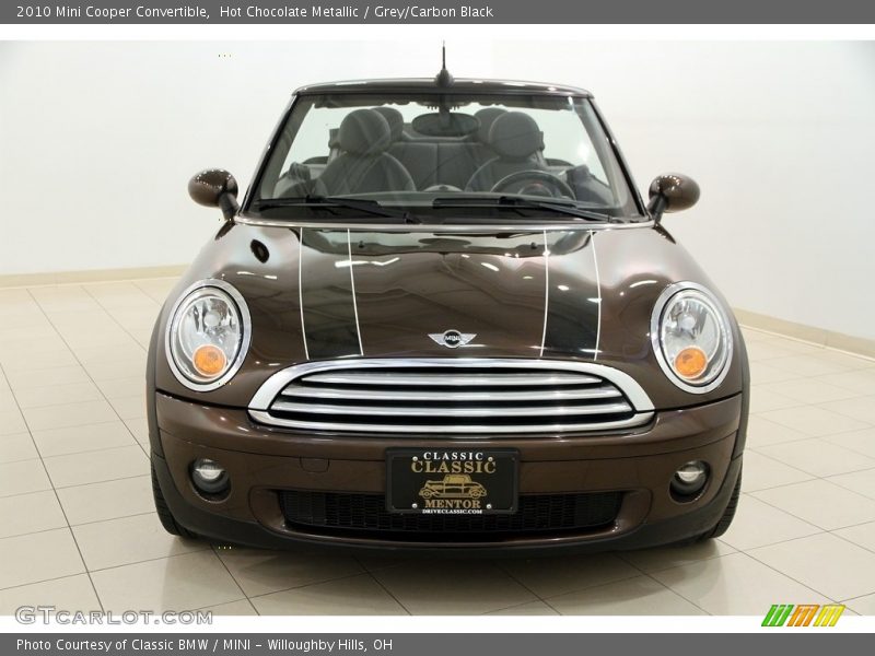 Hot Chocolate Metallic / Grey/Carbon Black 2010 Mini Cooper Convertible
