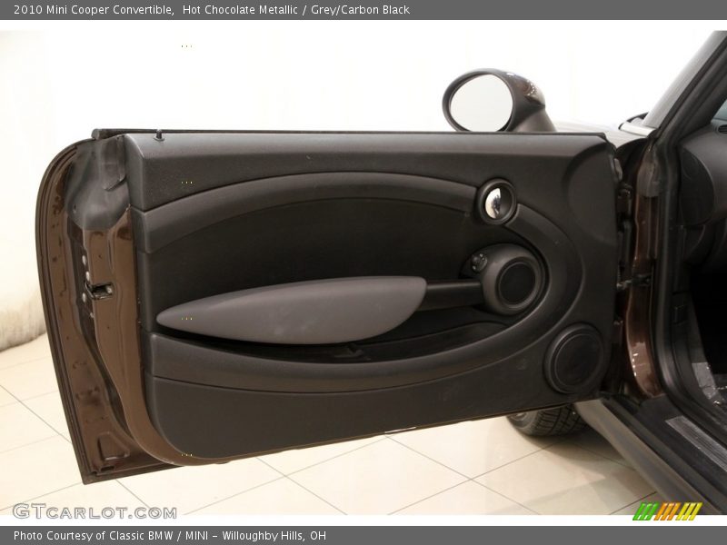 Hot Chocolate Metallic / Grey/Carbon Black 2010 Mini Cooper Convertible