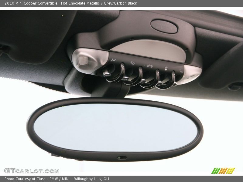 Hot Chocolate Metallic / Grey/Carbon Black 2010 Mini Cooper Convertible