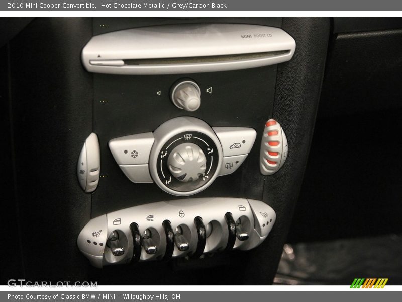 Hot Chocolate Metallic / Grey/Carbon Black 2010 Mini Cooper Convertible