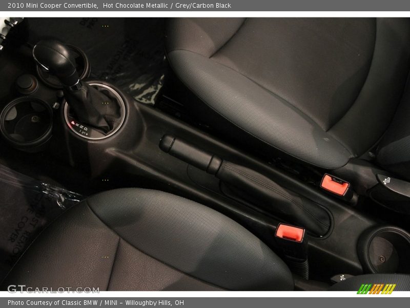 Hot Chocolate Metallic / Grey/Carbon Black 2010 Mini Cooper Convertible