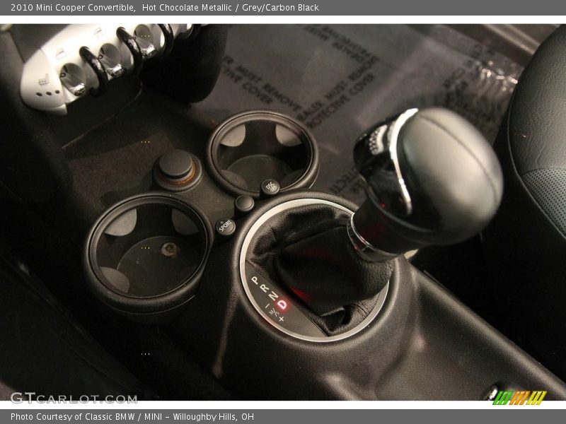 Hot Chocolate Metallic / Grey/Carbon Black 2010 Mini Cooper Convertible