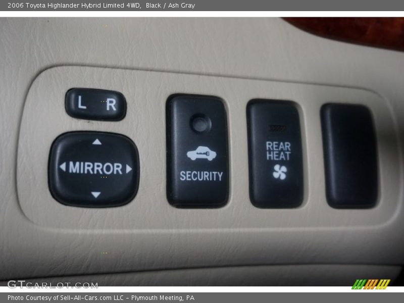 Black / Ash Gray 2006 Toyota Highlander Hybrid Limited 4WD