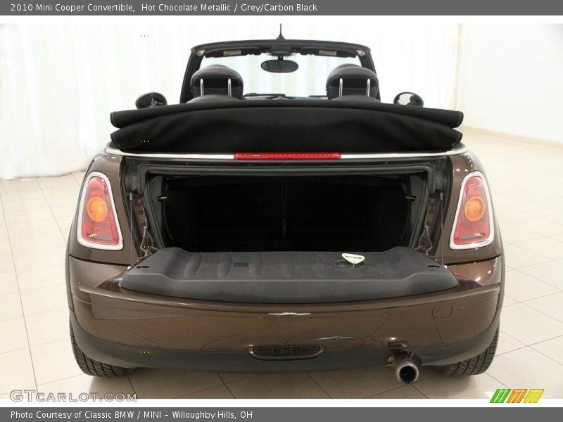 Hot Chocolate Metallic / Grey/Carbon Black 2010 Mini Cooper Convertible