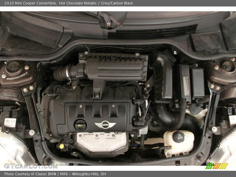 Hot Chocolate Metallic / Grey/Carbon Black 2010 Mini Cooper Convertible