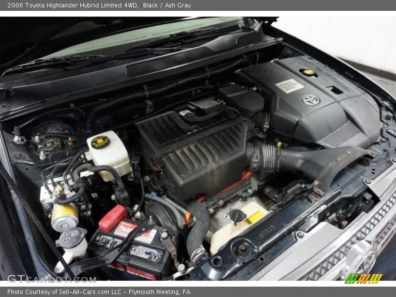 Black / Ash Gray 2006 Toyota Highlander Hybrid Limited 4WD