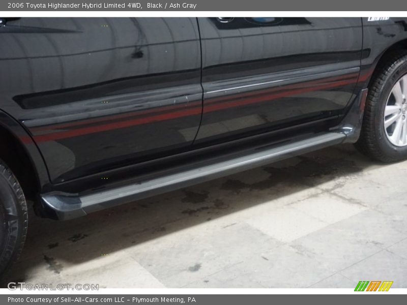 Black / Ash Gray 2006 Toyota Highlander Hybrid Limited 4WD