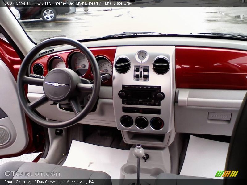 Inferno Red Crystal Pearl / Pastel Slate Gray 2007 Chrysler PT Cruiser