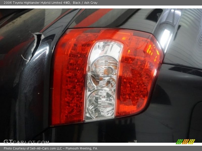 Black / Ash Gray 2006 Toyota Highlander Hybrid Limited 4WD