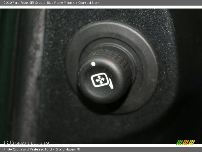 Blue Flame Metallic / Charcoal Black 2010 Ford Focus SES Sedan