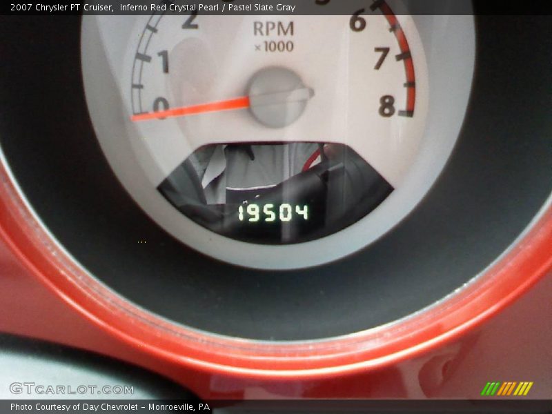 Inferno Red Crystal Pearl / Pastel Slate Gray 2007 Chrysler PT Cruiser