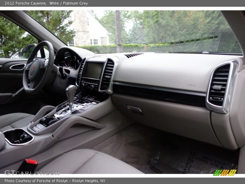 White / Platinum Grey 2012 Porsche Cayenne