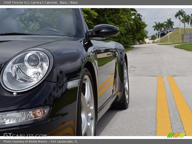 Black / Black 2006 Porsche 911 Carrera S Cabriolet