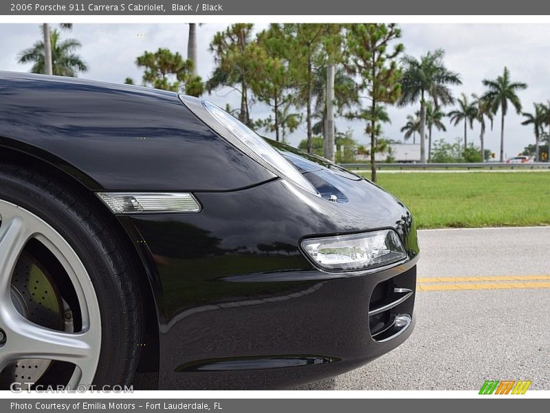 Black / Black 2006 Porsche 911 Carrera S Cabriolet