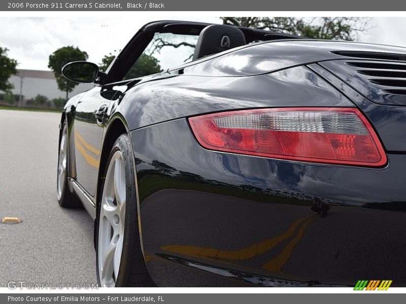 Black / Black 2006 Porsche 911 Carrera S Cabriolet