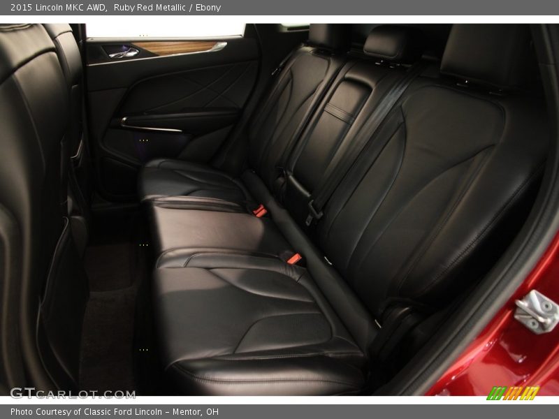 Ruby Red Metallic / Ebony 2015 Lincoln MKC AWD