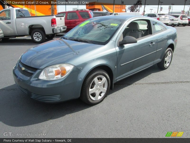 Blue Granite Metallic / Gray 2007 Chevrolet Cobalt LS Coupe
