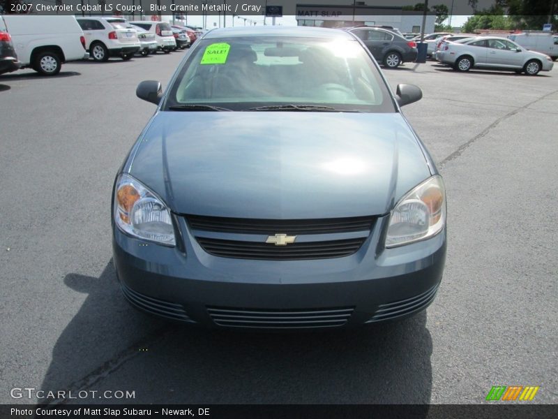 Blue Granite Metallic / Gray 2007 Chevrolet Cobalt LS Coupe