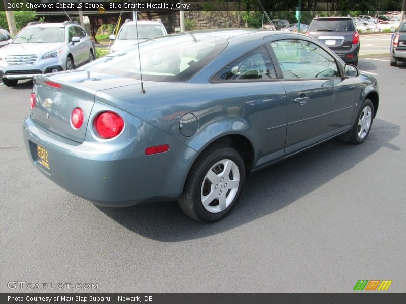 Blue Granite Metallic / Gray 2007 Chevrolet Cobalt LS Coupe