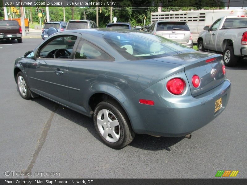 Blue Granite Metallic / Gray 2007 Chevrolet Cobalt LS Coupe