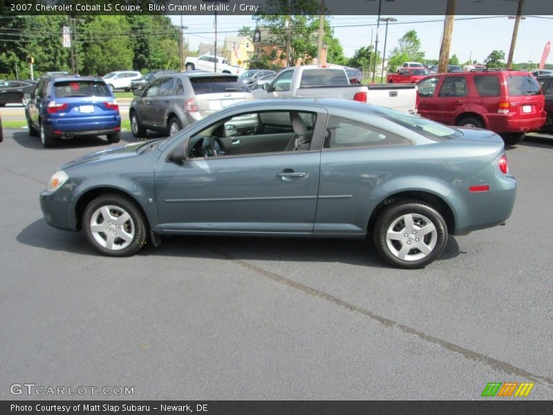 Blue Granite Metallic / Gray 2007 Chevrolet Cobalt LS Coupe