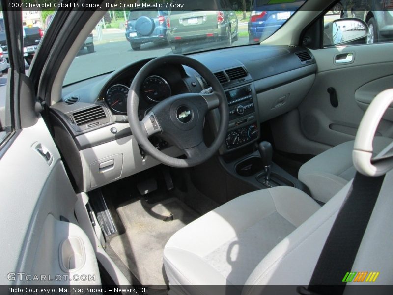 Blue Granite Metallic / Gray 2007 Chevrolet Cobalt LS Coupe
