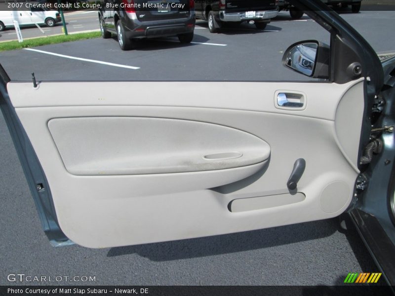 Blue Granite Metallic / Gray 2007 Chevrolet Cobalt LS Coupe