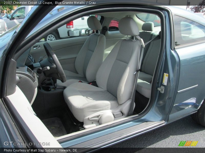 Blue Granite Metallic / Gray 2007 Chevrolet Cobalt LS Coupe