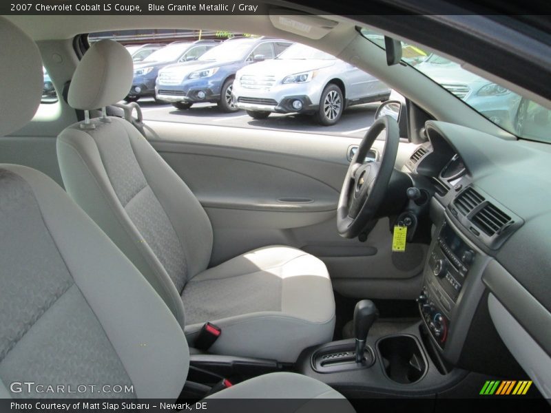 Blue Granite Metallic / Gray 2007 Chevrolet Cobalt LS Coupe