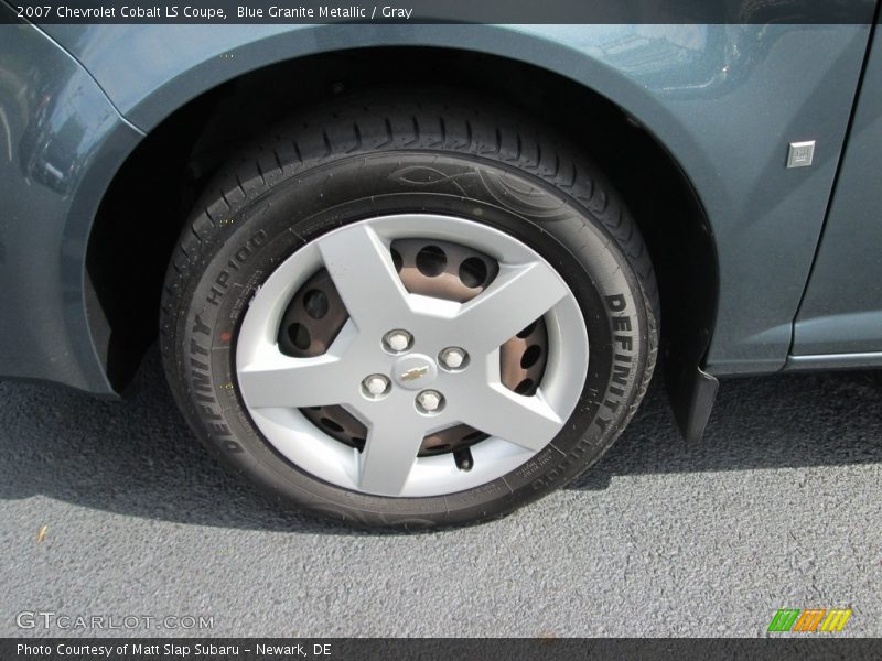 Blue Granite Metallic / Gray 2007 Chevrolet Cobalt LS Coupe