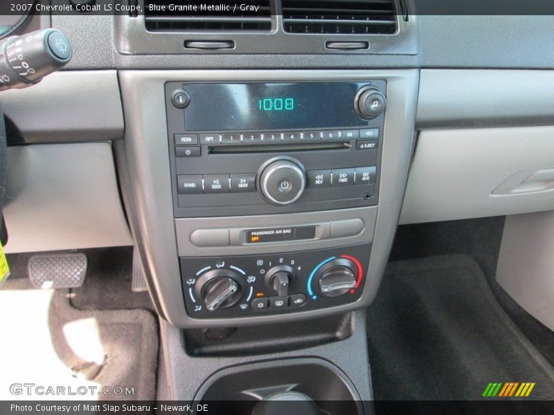 Blue Granite Metallic / Gray 2007 Chevrolet Cobalt LS Coupe