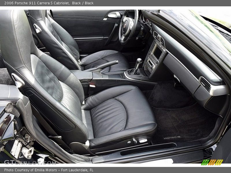 Black / Black 2006 Porsche 911 Carrera S Cabriolet