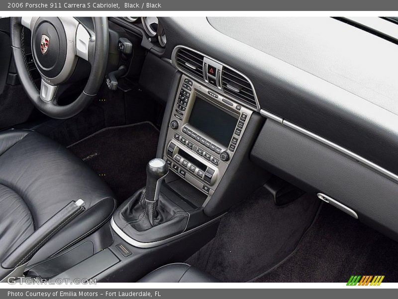 Controls of 2006 911 Carrera S Cabriolet