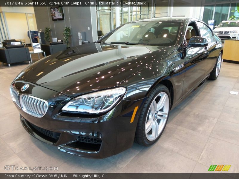 Front 3/4 View of 2017 6 Series 650i xDrive Gran Coupe