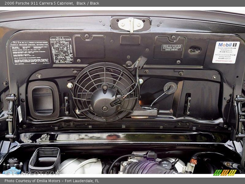  2006 911 Carrera S Cabriolet Engine - 3.8 Liter DOHC 24V VarioCam Flat 6 Cylinder