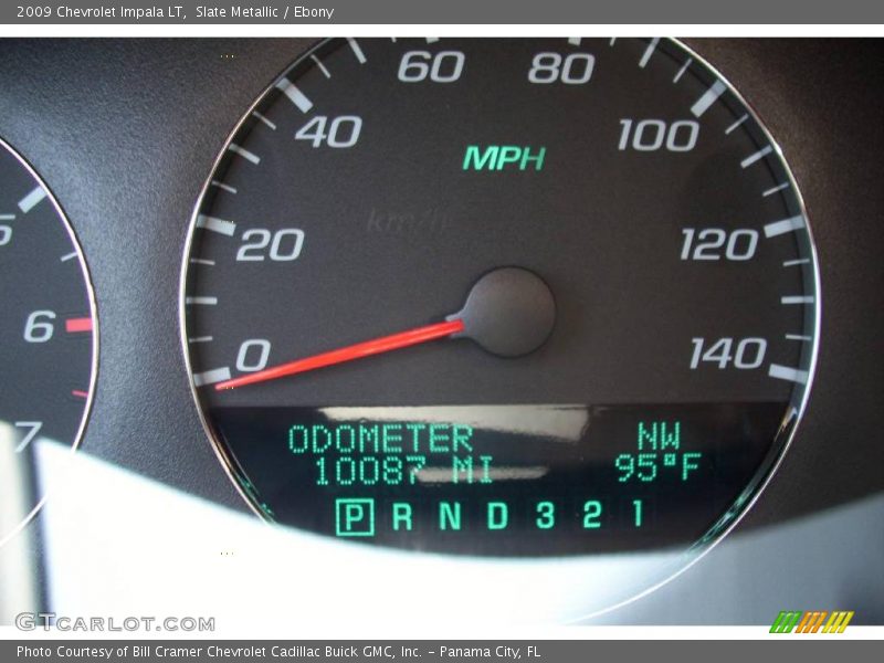 Slate Metallic / Ebony 2009 Chevrolet Impala LT