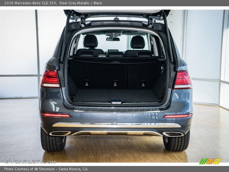 Steel Grey Metallic / Black 2016 Mercedes-Benz GLE 350