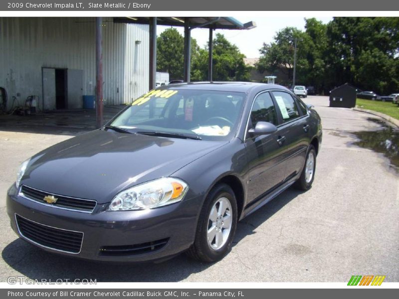Slate Metallic / Ebony 2009 Chevrolet Impala LT