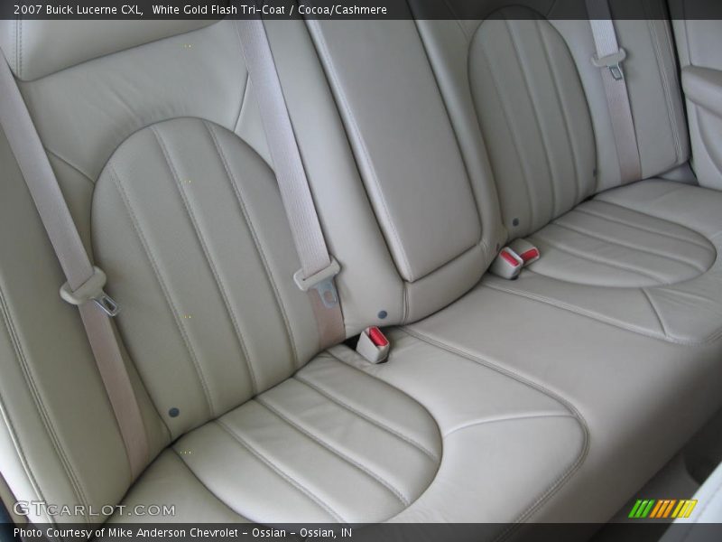 White Gold Flash Tri-Coat / Cocoa/Cashmere 2007 Buick Lucerne CXL