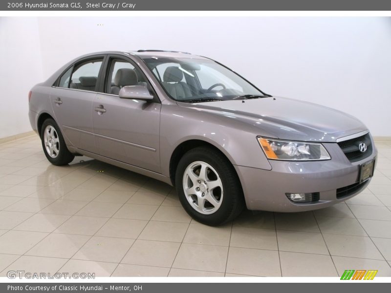 Steel Gray / Gray 2006 Hyundai Sonata GLS
