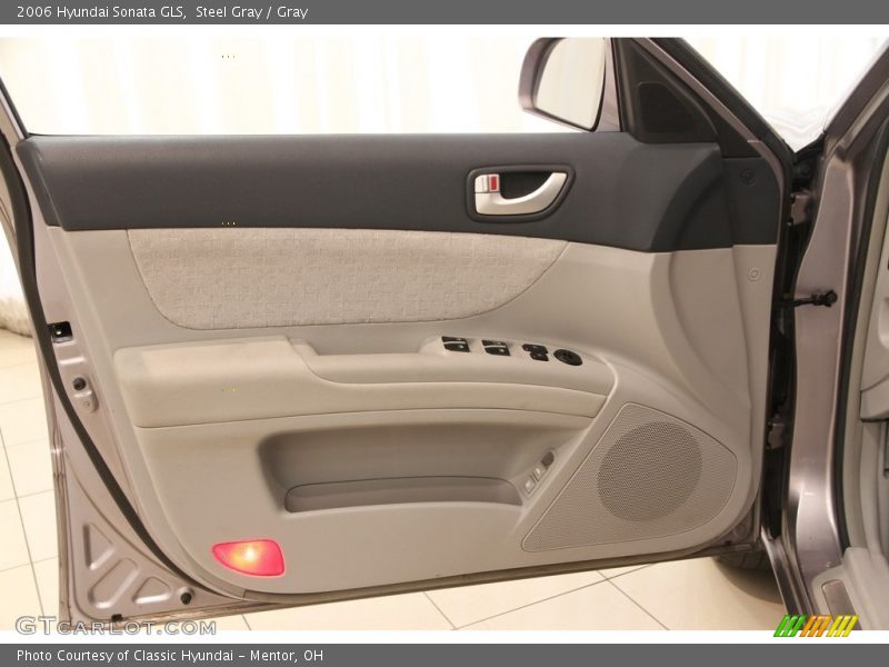 Steel Gray / Gray 2006 Hyundai Sonata GLS