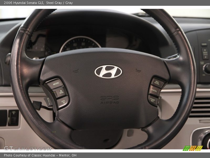 Steel Gray / Gray 2006 Hyundai Sonata GLS
